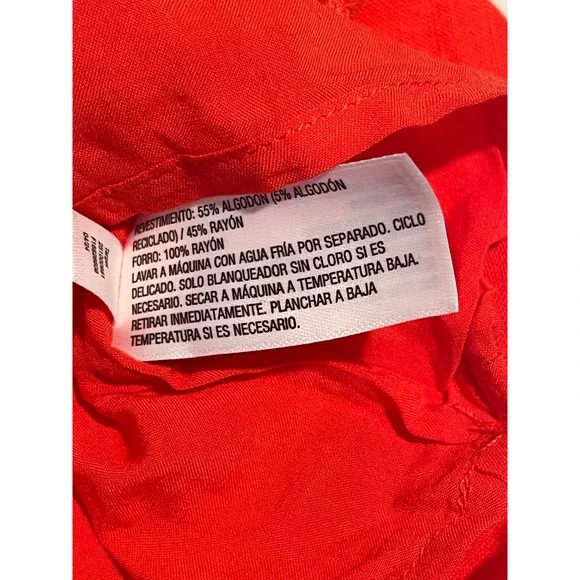 00681 Kate Spade New York Scallop Hem A Line Dress Sleeveless Square Neck Size S - Picture 8 of 11